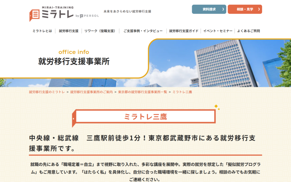ミラトレ三鷹